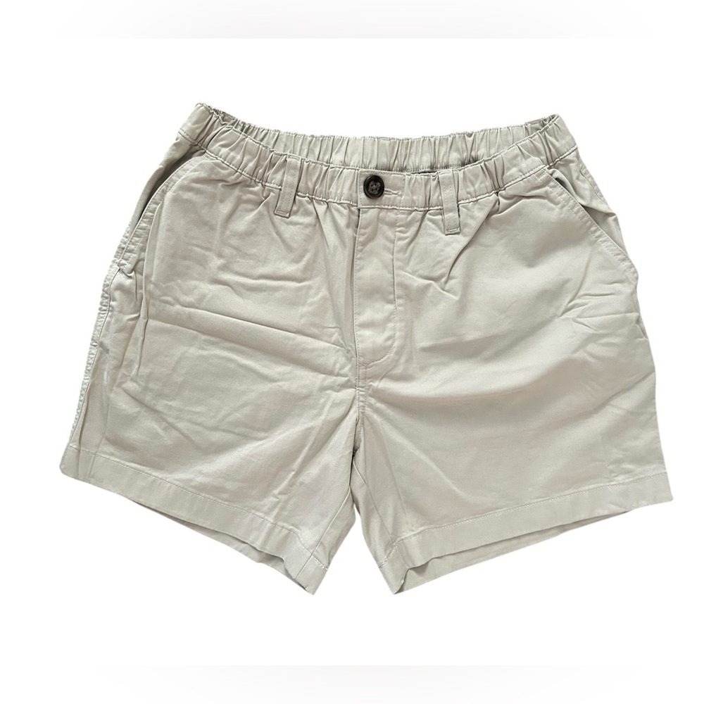 NWT Chubbies The Khakinator Beige Shorts Size Medium 5.5" Inseam Elastic Stretch